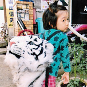 トラのリュックが大好きで～す